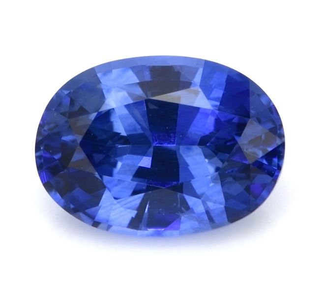 SAPPHIRE FACETED 1.09ct BLUE Blue EC SRILANKA HEATED