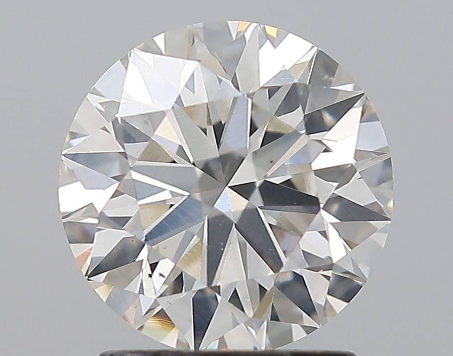 Diamant Rond 1.62 ct - Couleur H - Pureté SI1