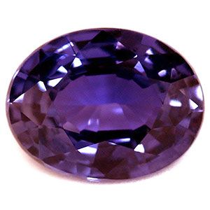 Szafir 2,43 ct, purpurowy, szlif owalny