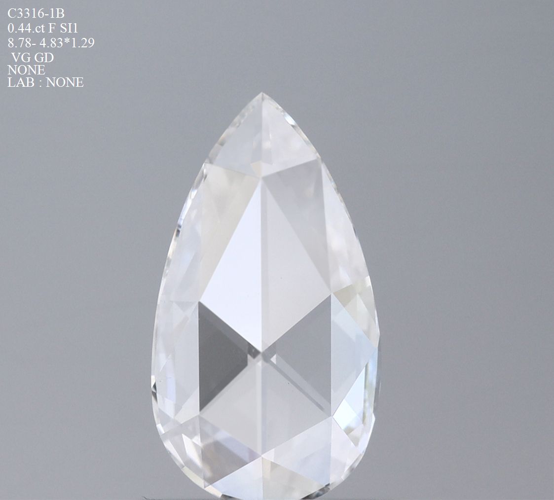 Prírodný diamant rose, SI1,...