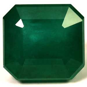 Szmaragd 3,05 ct, zielony, szlif szmaragdowy