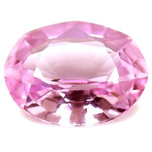SAPPHIRE FACETED 0.89ct PINK Soft Pink EC MADAGASCAR HEATED