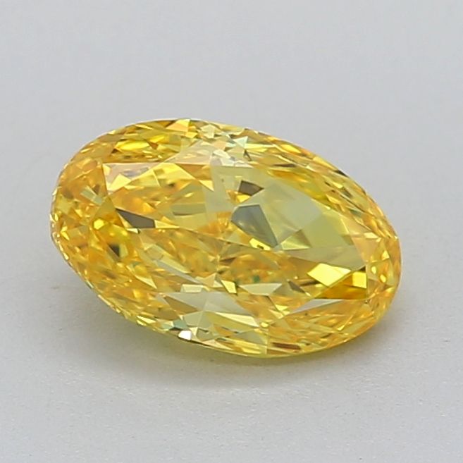 1.01 CT Fancy Vivid Yellow OVAL