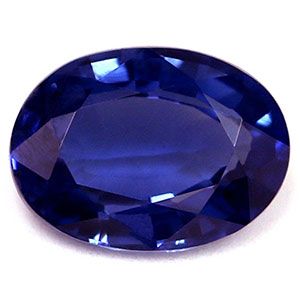 SAPPHIRE FACETED 1.1ct BLUE Intense Blue EC MADAGASCAR NONE