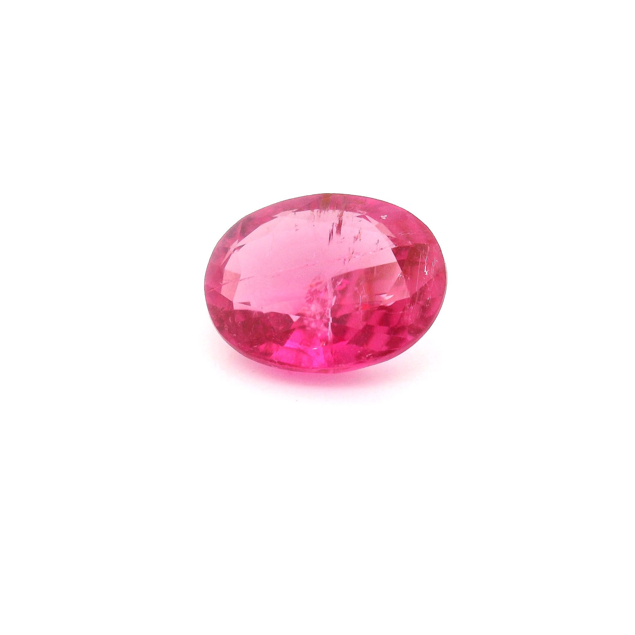 Turmalin 1,84 ct, różowy, szlif owalny