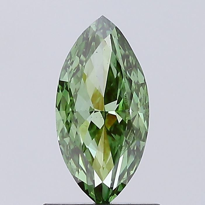 1.0 CT Fancy Vivid Green MARQUISE