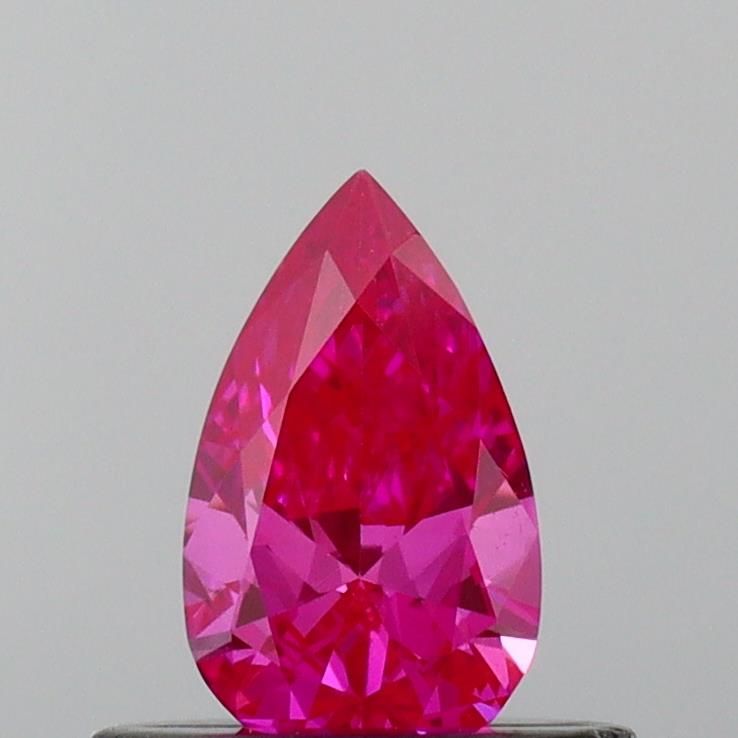 0.36 CT Fancy Vivid Pink PEAR