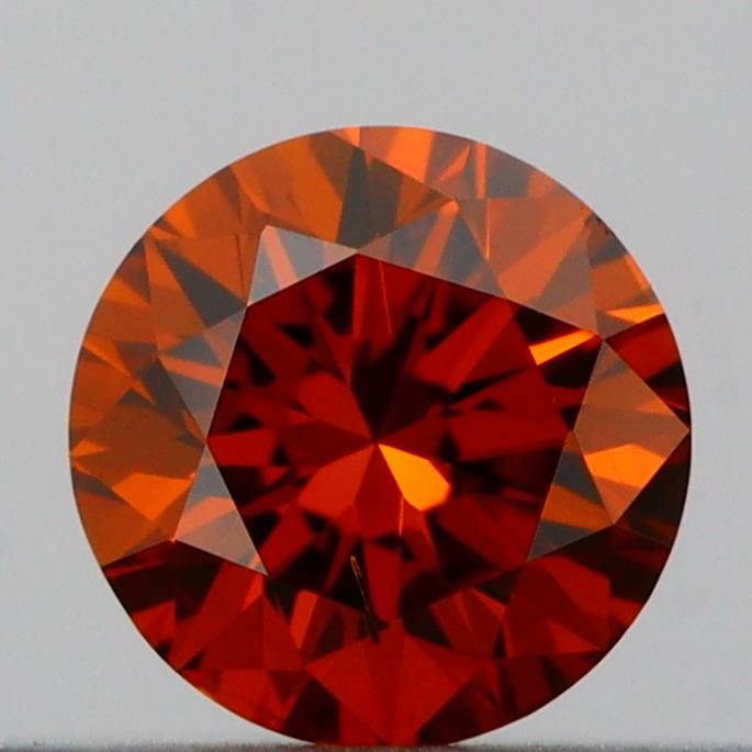 0.23 CT Fancy Deep Orange ROUND