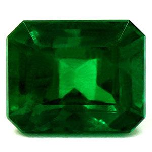 Szmaragd 2,46 ct, zielony, szlif szmaragdowy