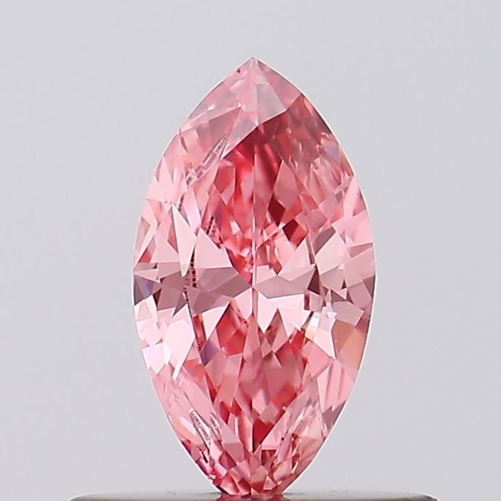 0.32 CT Fancy Vivid Pink MARQUISE