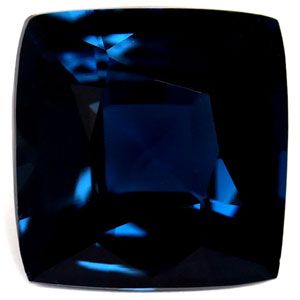 Spinel 3,45 ct, niebieski, szlif cushion