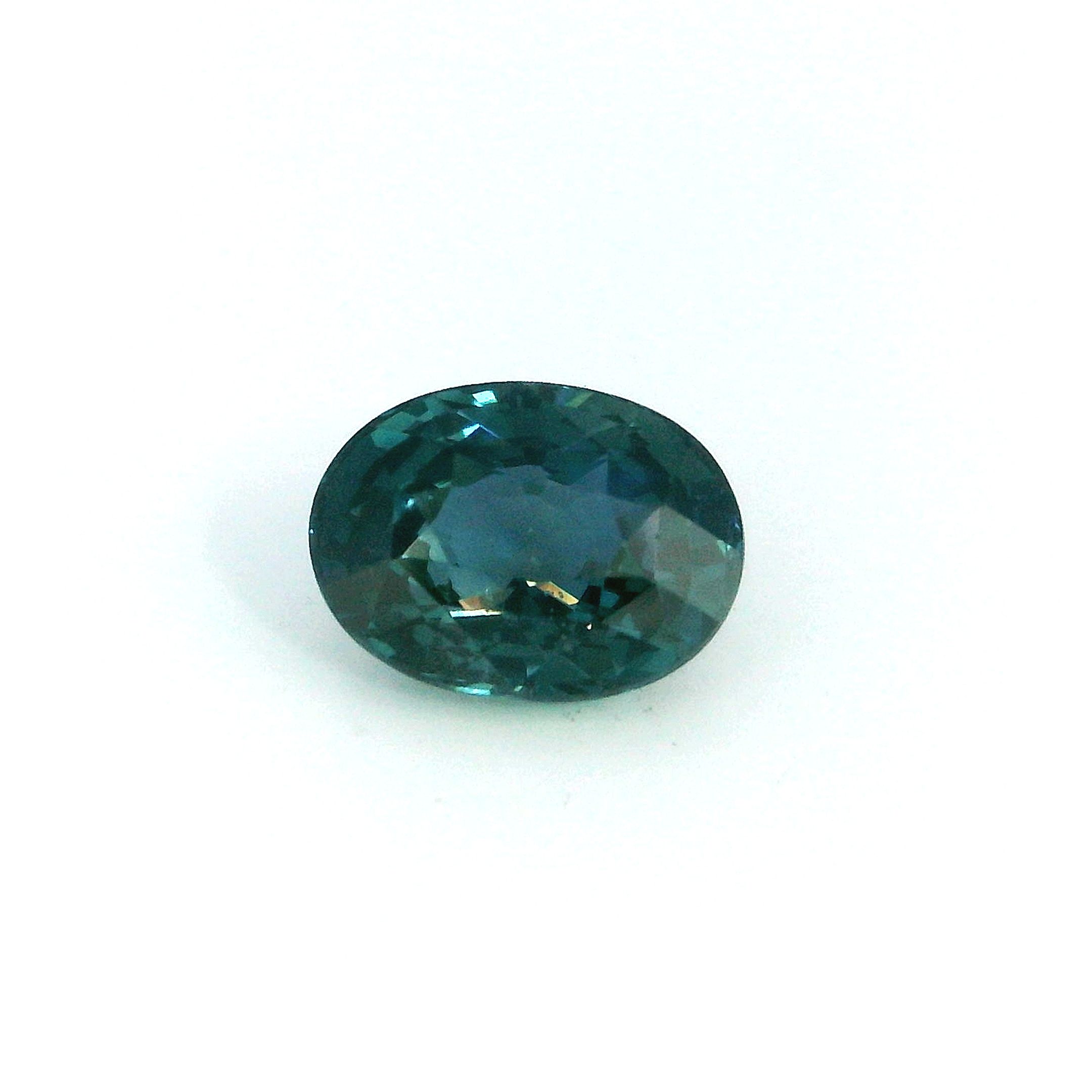 Szafir 1,53 ct, niebieski, szlif owalny