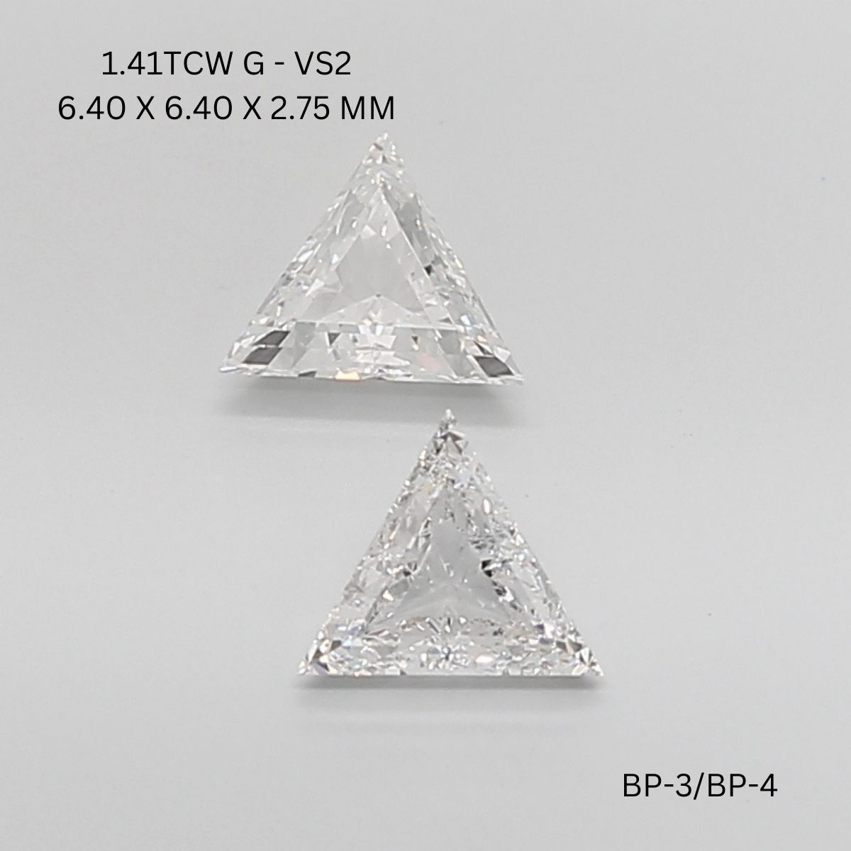 Prírodný diamant triangel,...