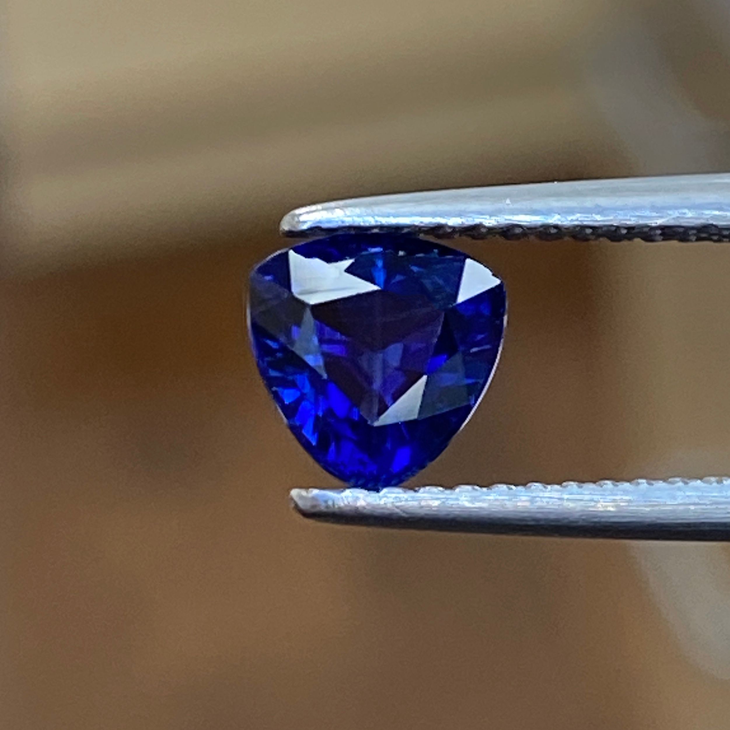 SAPPHIRE FACETED 1.13ct BLUE Blue EC SRILANKA HEATED