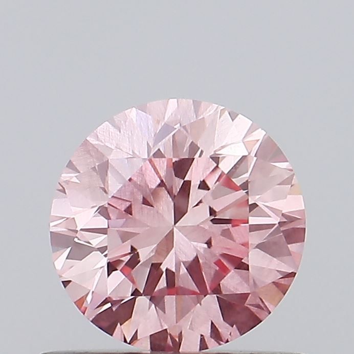 0.69 CT Fancy Vivid Pink ROUND