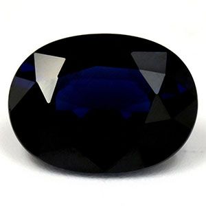 Szafir 3,99 ct, niebieski, szlif owalny