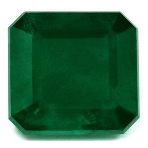 Szmaragd 7,56 ct, zielony, szlif szmaragdowy