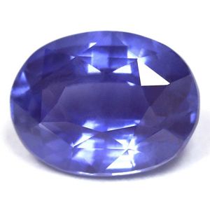 Szafir 1,48 ct, niebieski, szlif owalny