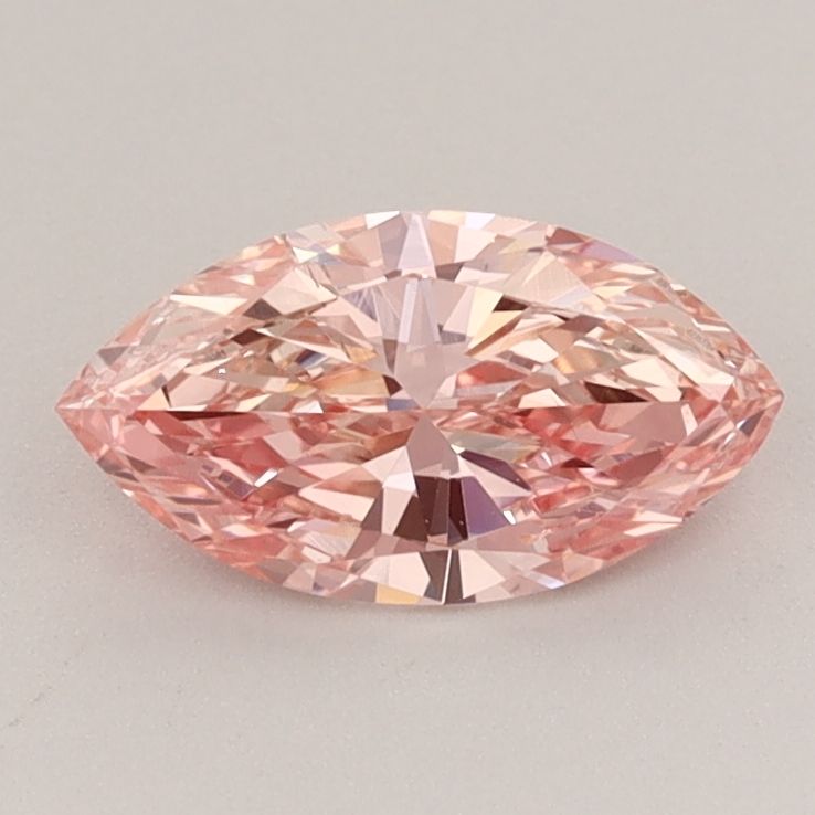 0.64 CT Fancy Pink MARQUISE