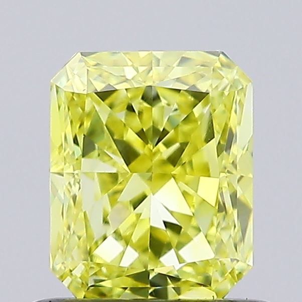 0.84 CT Fancy Vivid Yellow RADIANT