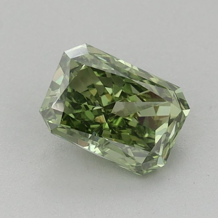 0.75 CT Fancy Vivid Green RADIANT