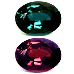 Aleksandryt 1,88 ct, zielony, szlif owalny