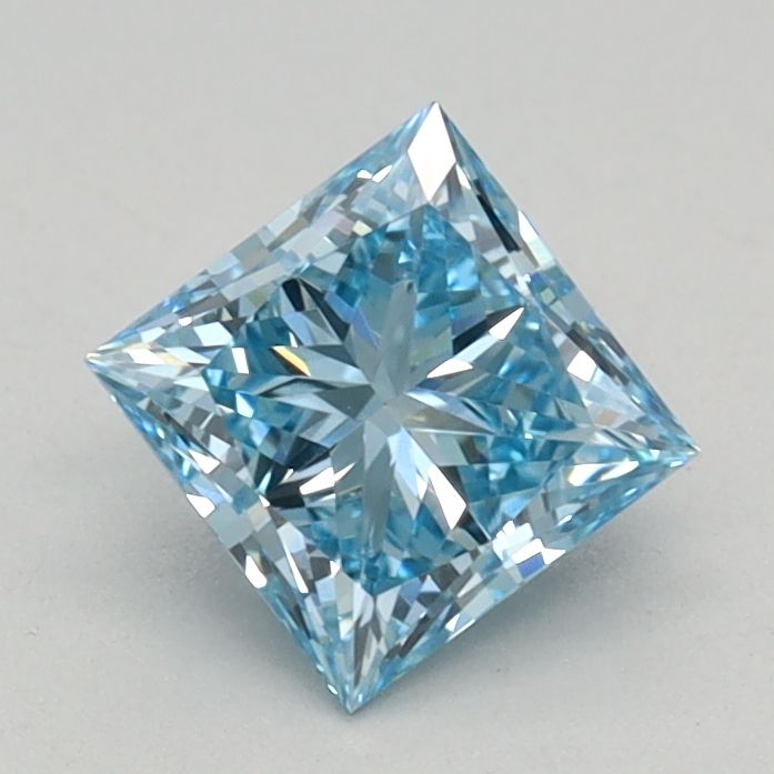 0.64 CT Fancy Vivid Blue PRINCESS