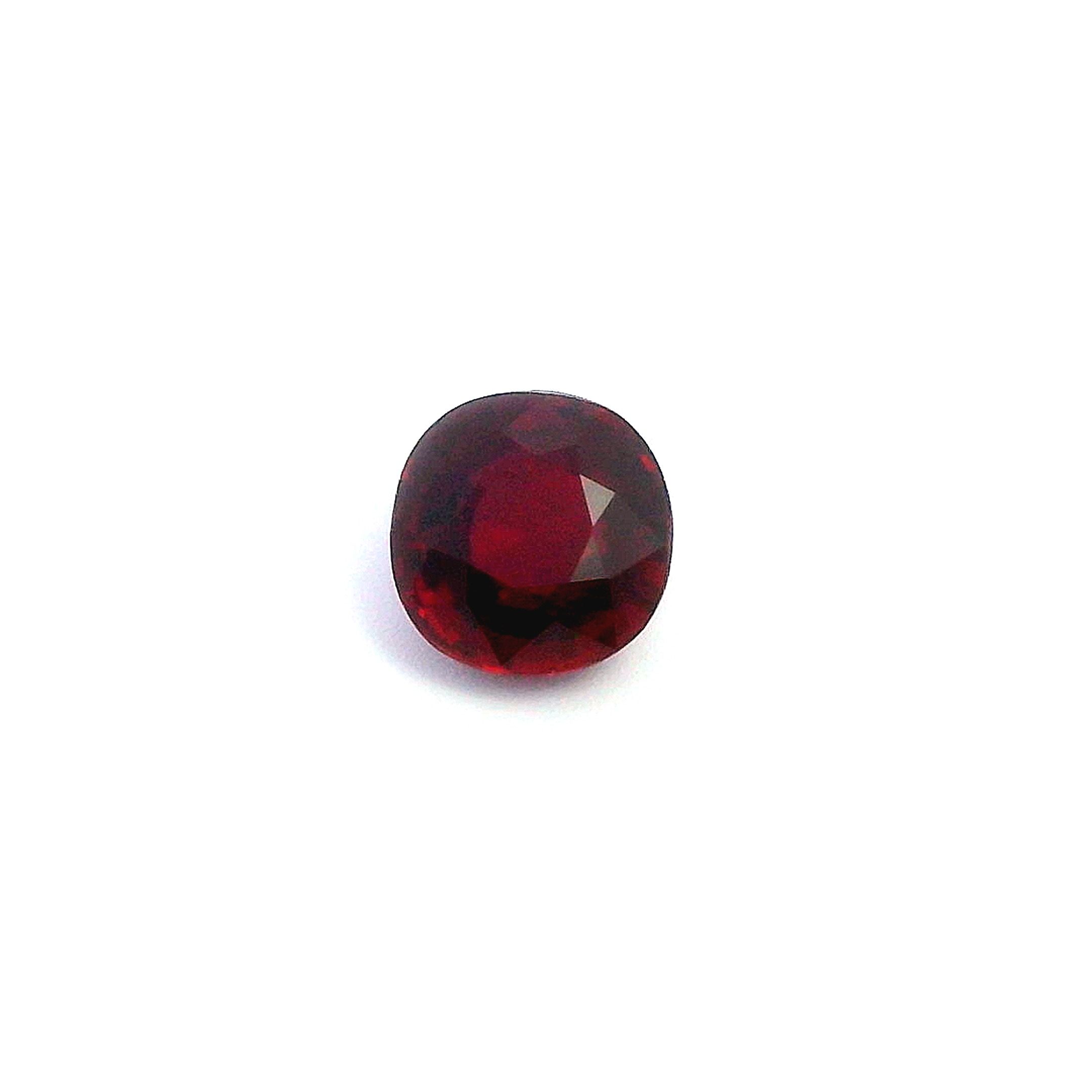 1.12 ct Cushion ruby