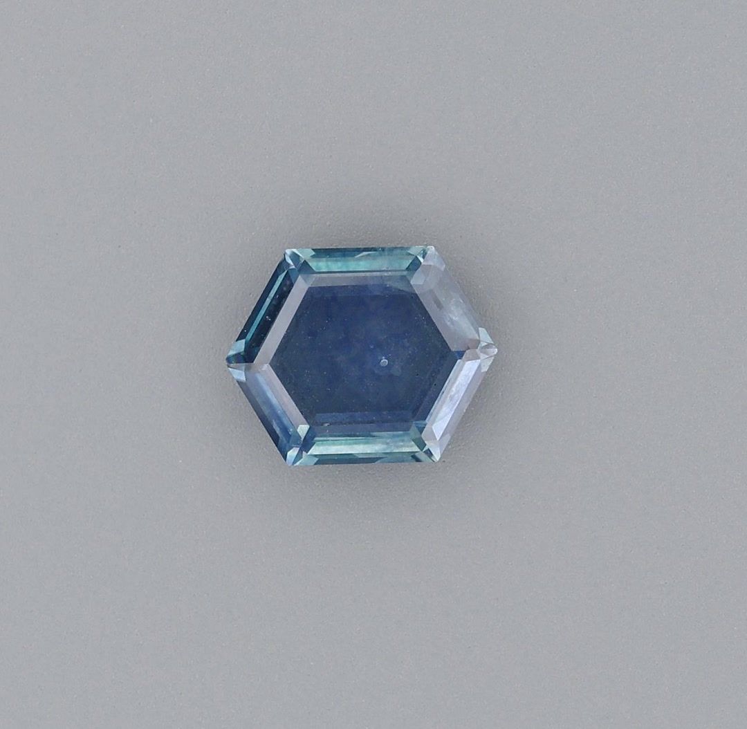 SAPPHIRE FACETED 1.45ct BLUE Blue EC UNITEDSTATES HEATED