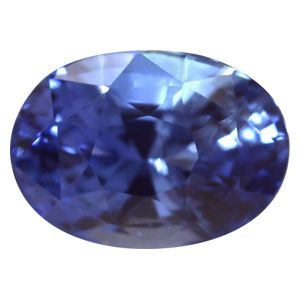 Szafir 1,20 ct, niebieski, szlif owalny
