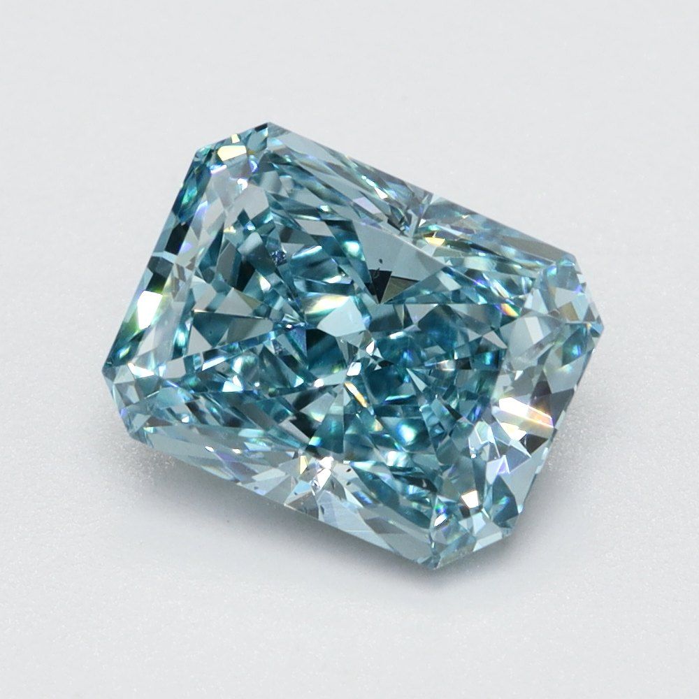 1.03 CT Fancy Vivid Blue RADIANT