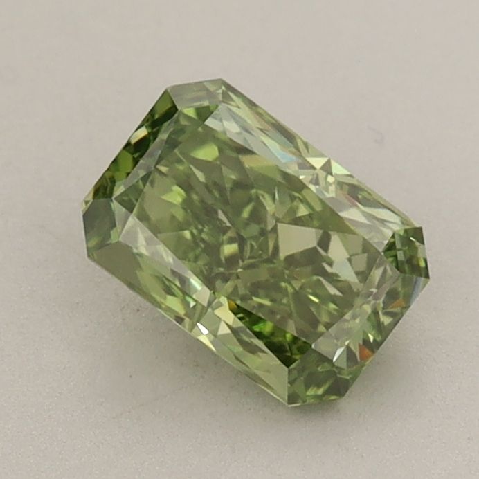 0.9 CT Fancy Vivid Green RADIANT