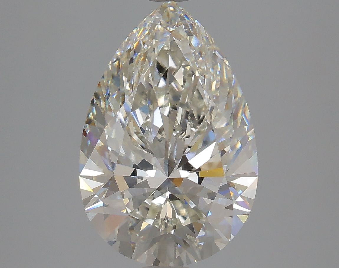 Diamant Poire 4.10 ct - Couleur H - Pureté VS2