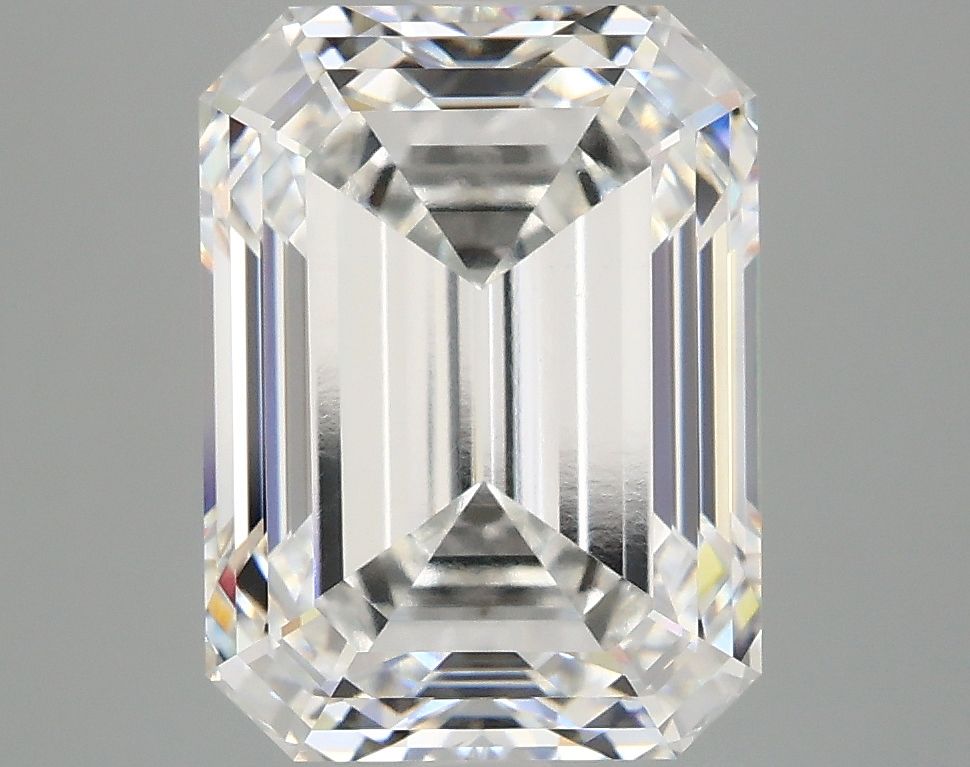 Diamant Émeraude 5.05 ct - Couleur E - Pureté VVS2
