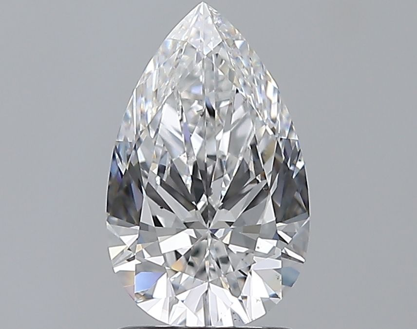 1.50 Carat D VS2 Pear Diamond