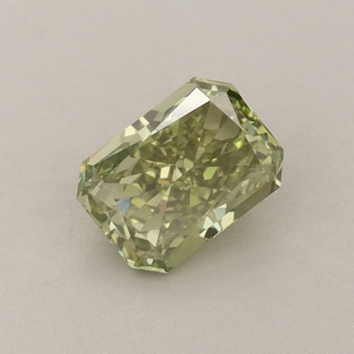 0.46 CT Fancy Vivid Green RADIANT