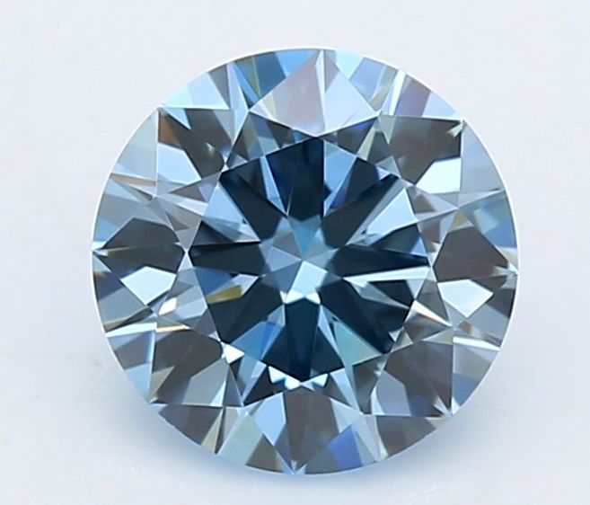 0.63 CT Fancy Intense Blue ROUND