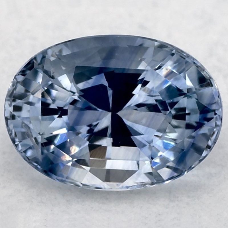 Szafir 2,33 ct, niebieski, szlif owalny