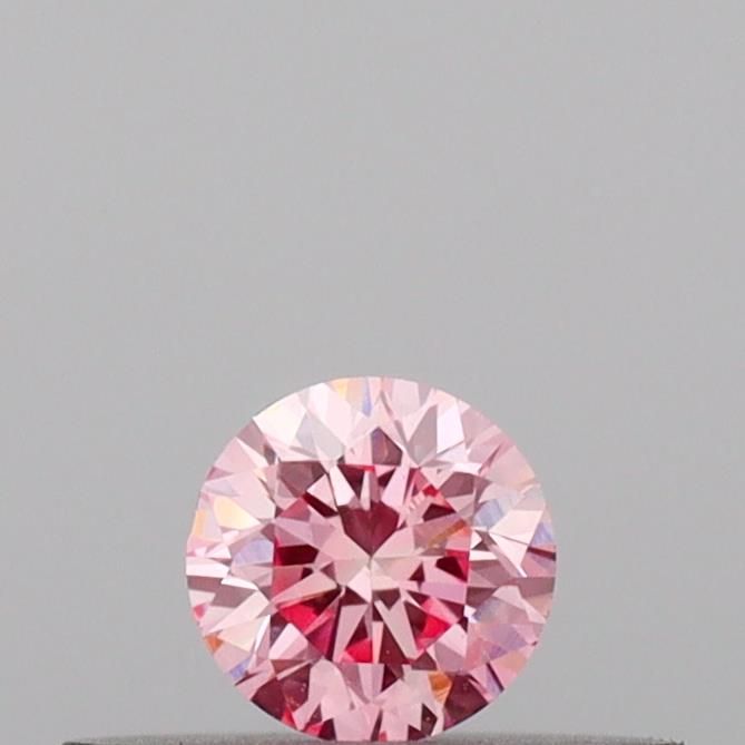 0.17 CT Fancy Vivid Pink ROUND