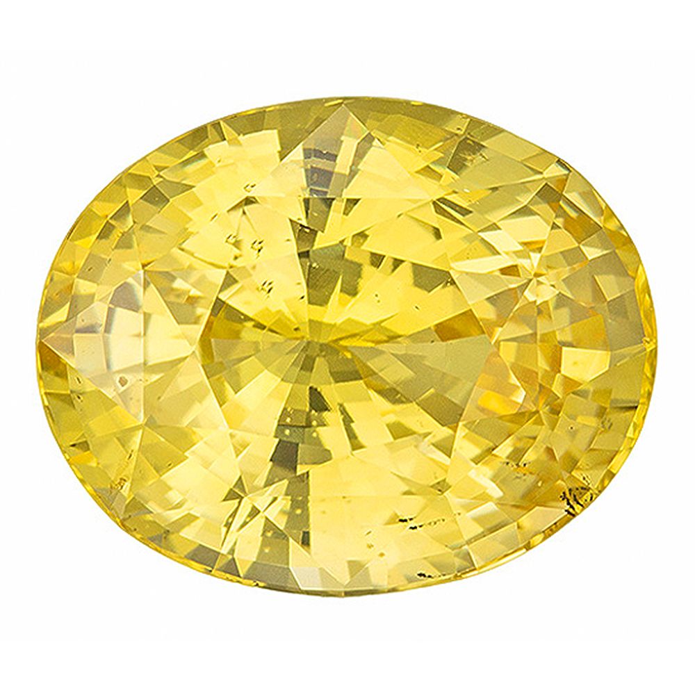 SAPPHIRE FACETED 8.6ct YELLOW SI SRILANKA NONE