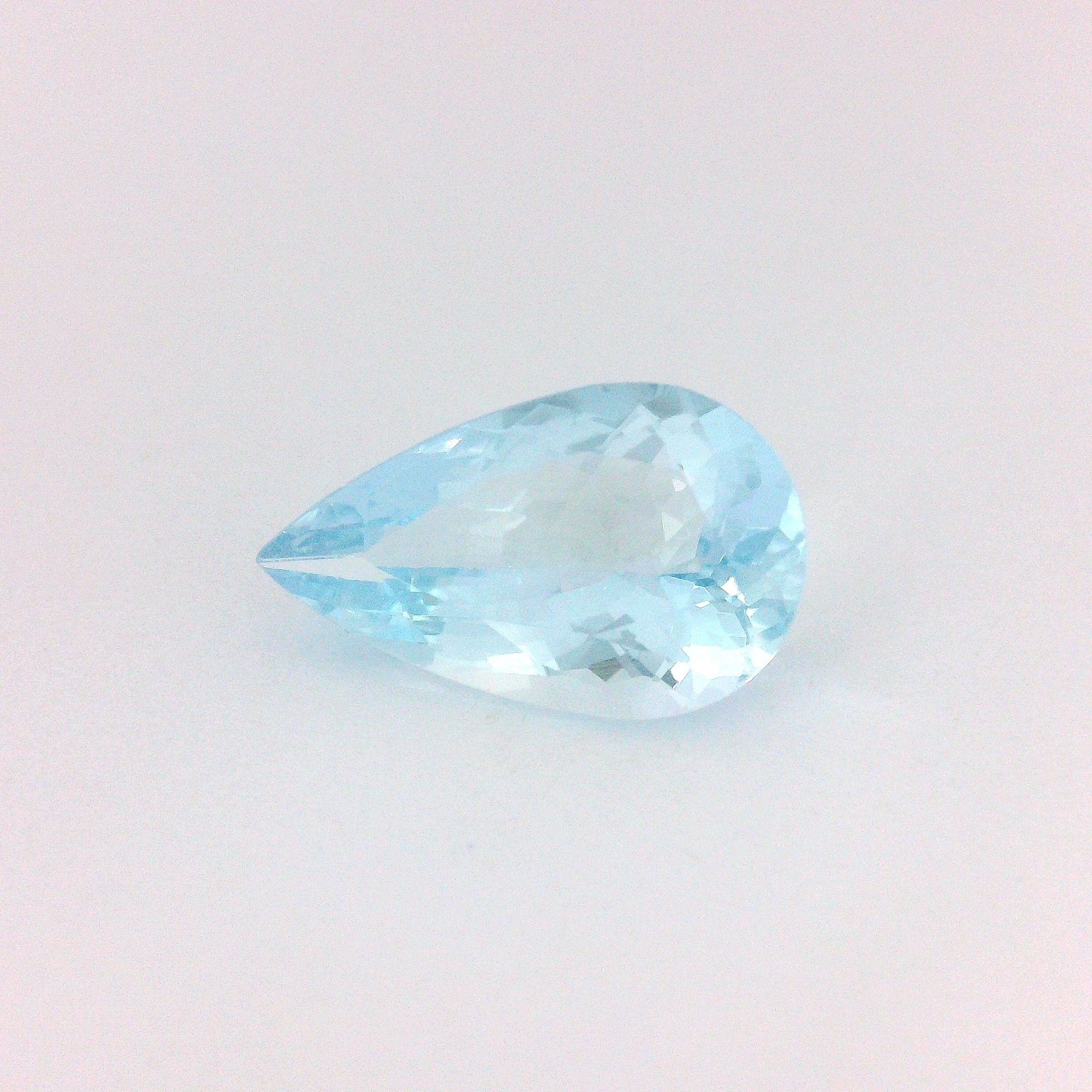2.44 ct Pear aquamarine