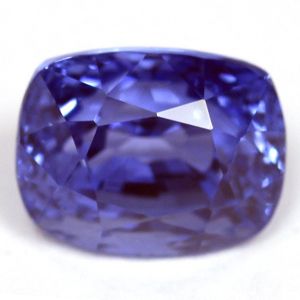 Szafir 3,03 ct, niebieski, szlif cushion