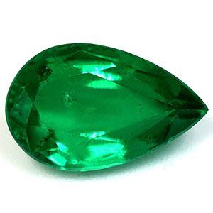 Szmaragd 2,05 ct, zielony, szlif gruszka