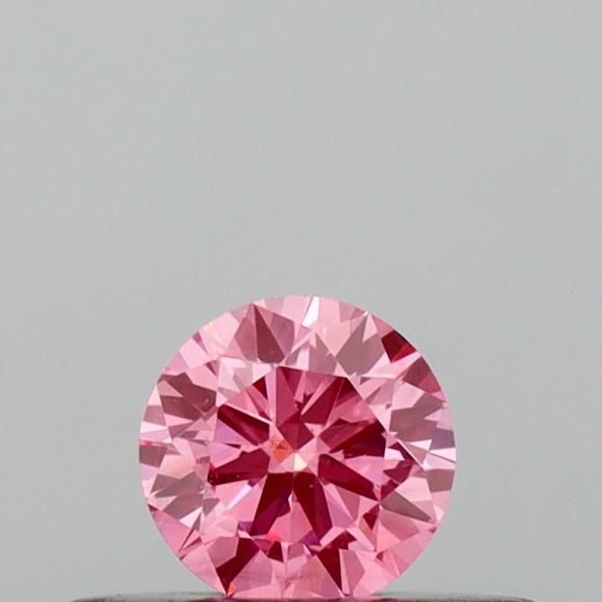 0.19 CT Fancy Vivid Pink ROUND