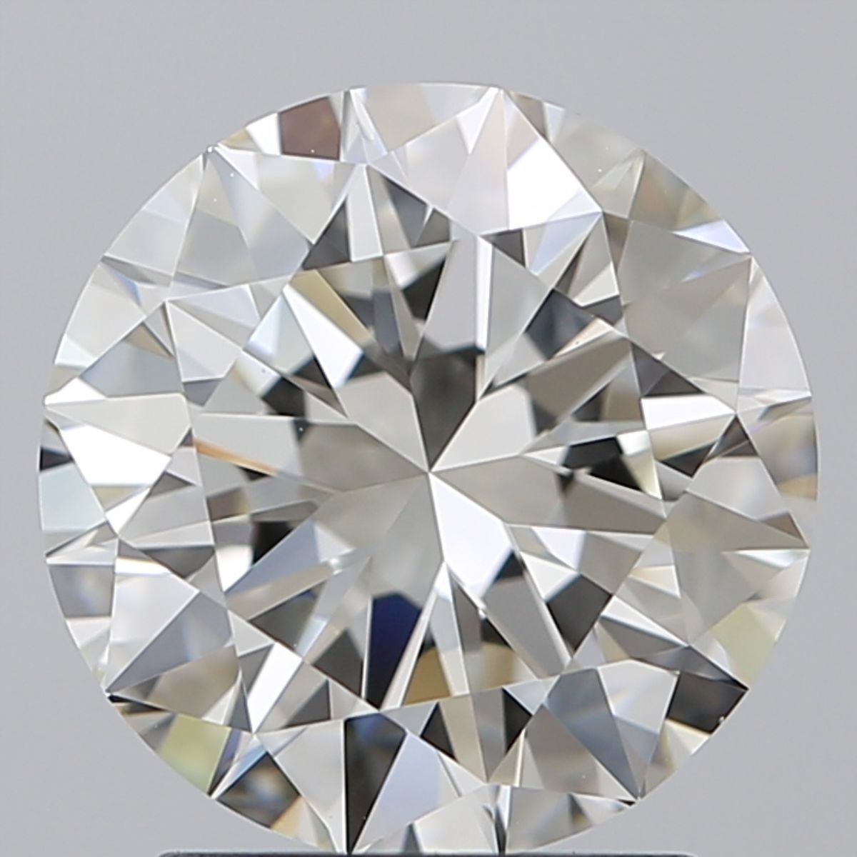 ROUND 2.5 Ct  I VVS2 EX EX NON