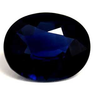 SAPPHIRE FACETED 1.99ct BLUE Deep Blue EC MADAGASCAR HEATED