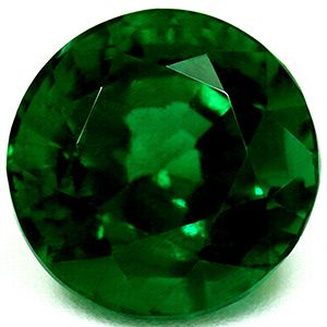 Szmaragd 2,34 ct, zielony, szlif okrągły