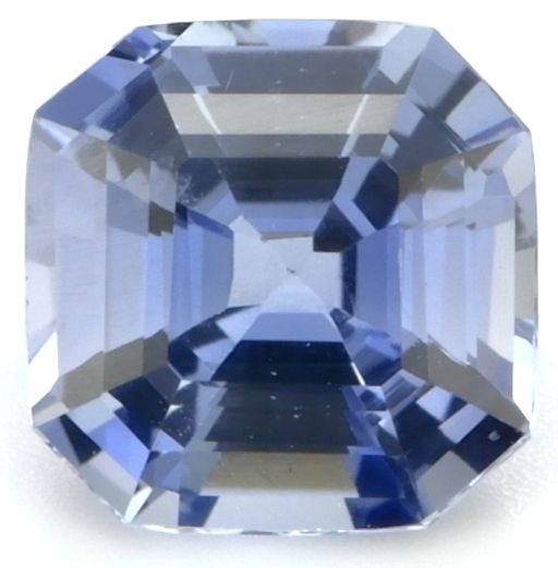 Szafir 1,05 ct, niebieski, szlif szmaragdowy