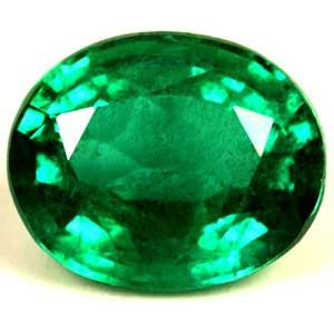 Szmaragd 2,40 ct, zielony, szlif owalny