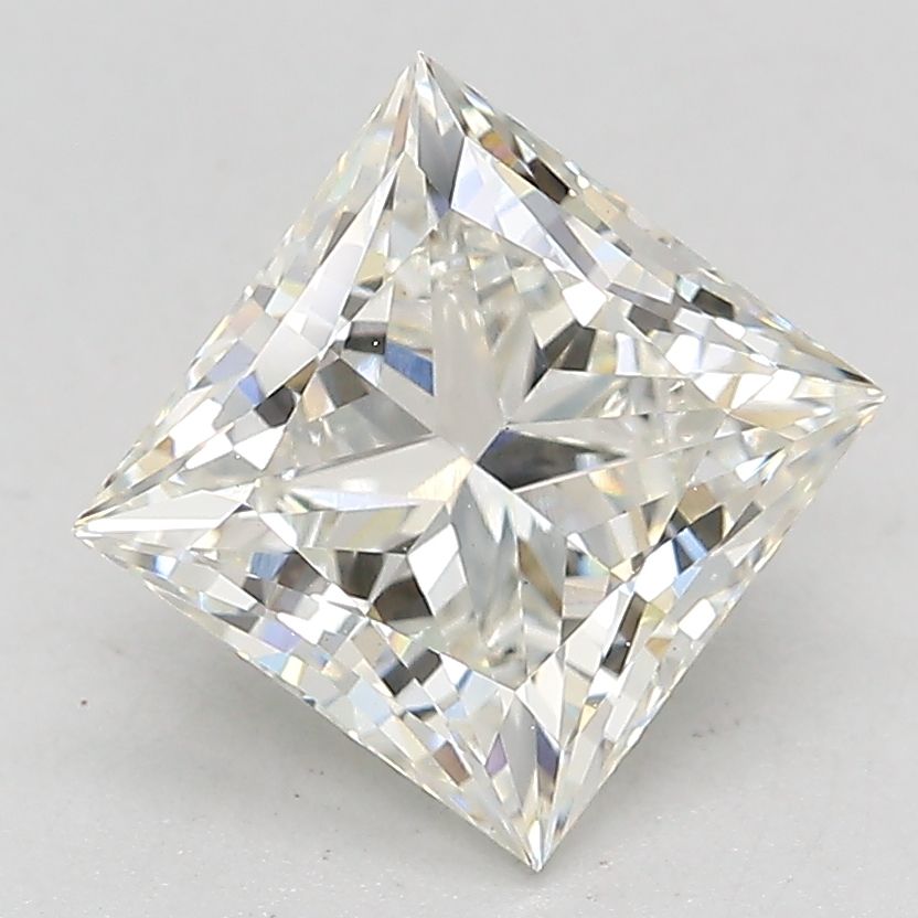 Diamant Princesse 2.89 ct - Couleur H - Pureté VS1